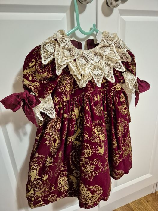 Rochie de ocazie,  catifea burgundy