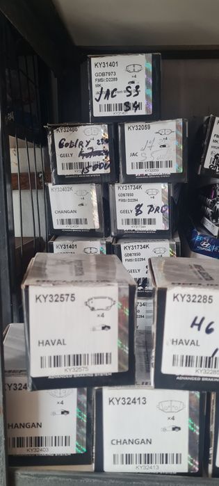 Тормозные колодки на JAC,HAVAL,CHANGAN