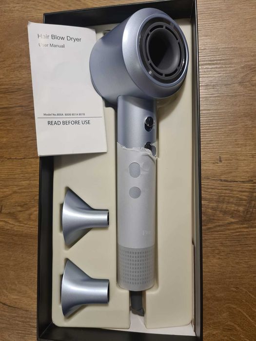Ionic Hair Dryer Fitz Grey 1400 W, 1200 W
