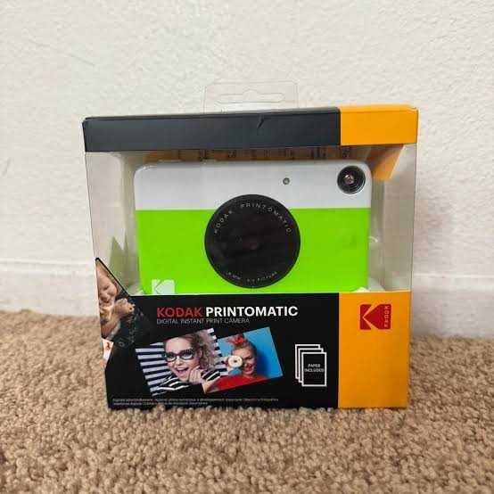 Camera Foto Instant Kodak Printomatic, verde,sigilat