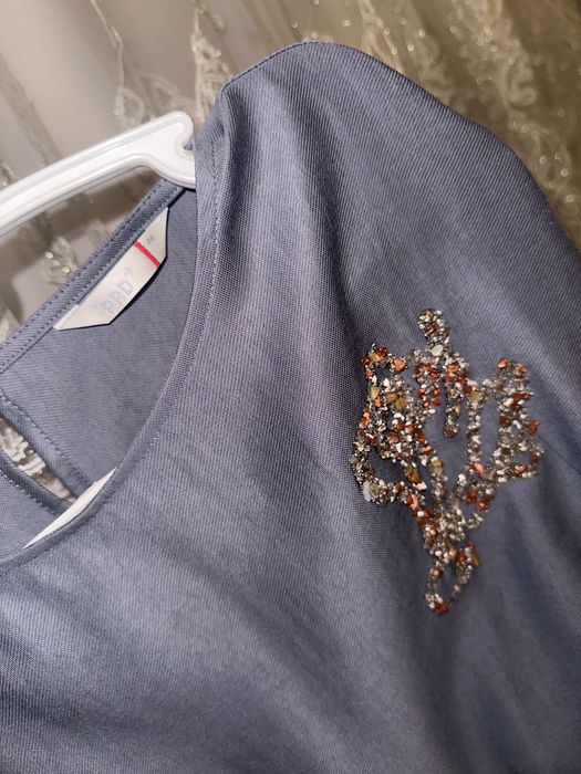 Костюм двойка серого цвета