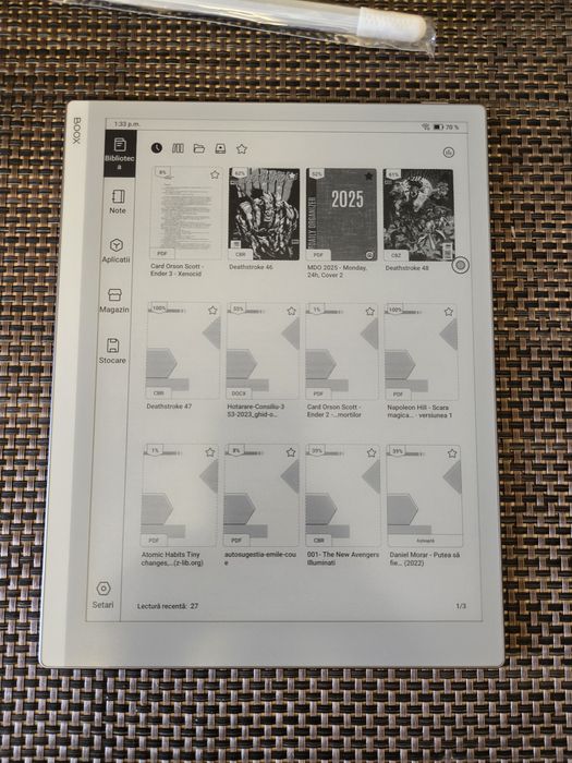 Vând Onyx Boox Go 10.3 ca nou impecabil