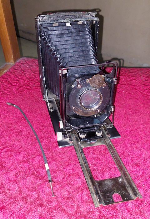 Фотоаппарат гармошка фотокор 1. Сделано в ссср.