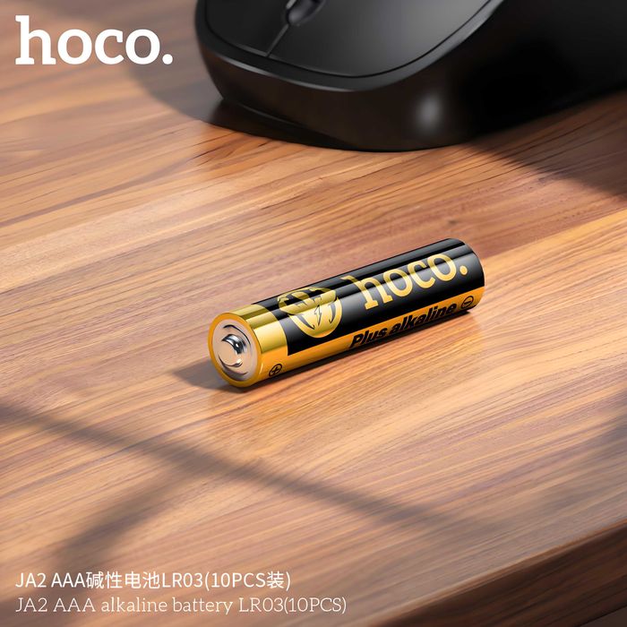 Hoco JA2 LR03 AAA 1.5V Alkaline щелочная батарейка повышенной ёмкости