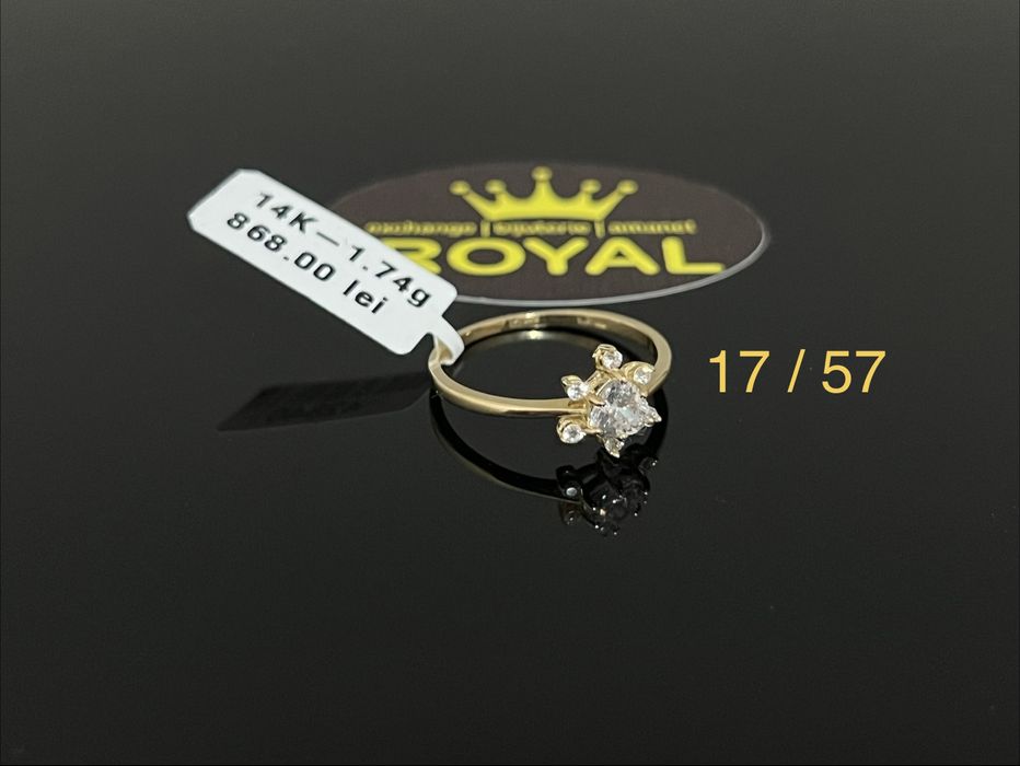 Bijuteria Royal CB : Inel dama aur 14K 1,74 grame