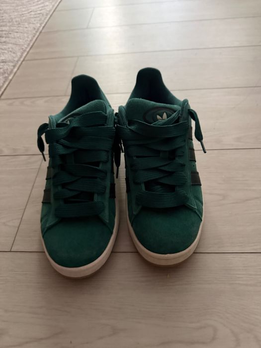 Adidas Campus verzi impecabili, mărimea 43, stare ca nou