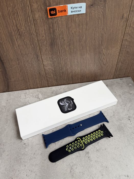 НОВ! APPLE WATCH Series 11 46mm/ Jet Black AL GPS • ГАРАНЦИЯ•