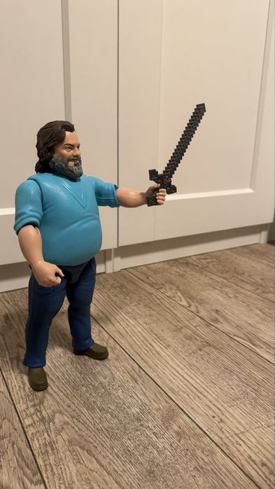 Майнкрафт голяма фигура Стив 30 см Minecraft Movie Steve