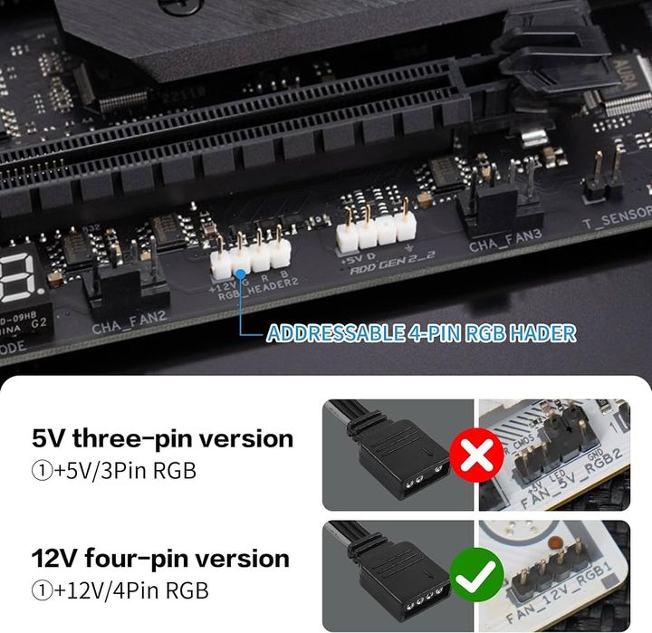 Vand 3x ventilatoare AQIRYS Cetus 120mm RGB (4P-12SLI15W-RGB) - Ca noi