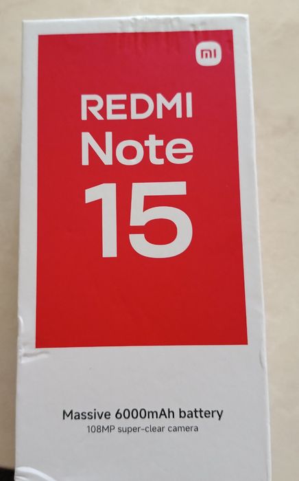 Redmi Note 15 sotiladi 1 oy tutilgan hammasi joyda karobkasi bn
