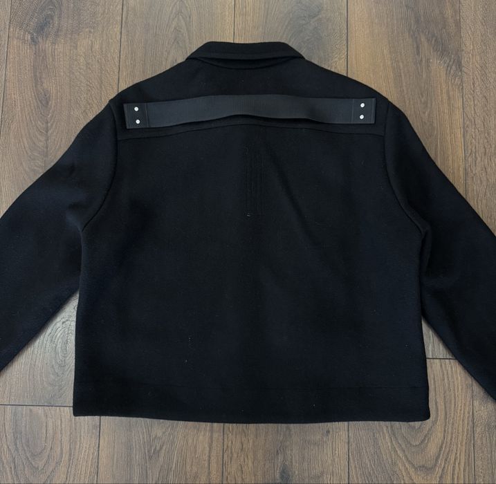 Rick Owens cropped virgin wool jacket
