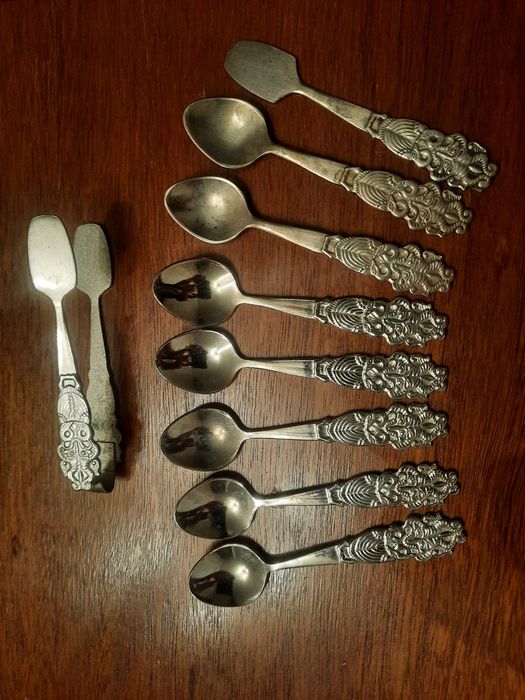 Ложки, вилки СССР.
