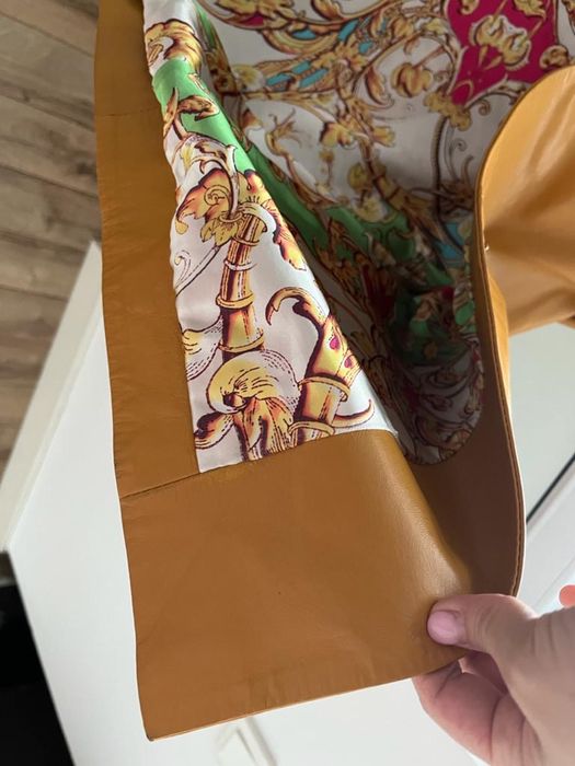 Кожанный курта-сюртук