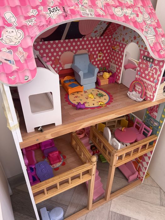 Кукольный домик игрушки для девочек