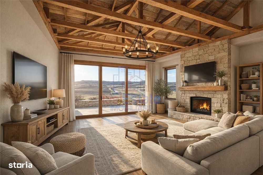 Casa individuala cu verere frumoasa