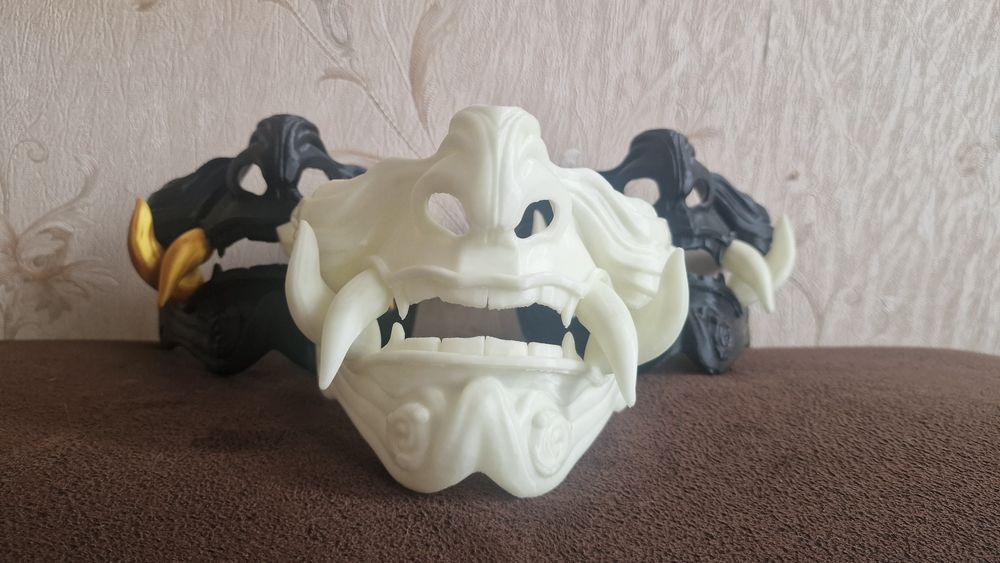 Японска маска 3D Oni mask / Japanese mask Devil