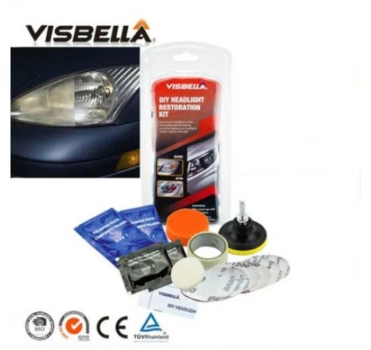 Комплект за възстановяване на фарове – VISBELLA ВИСБЕЛА полиране на фа