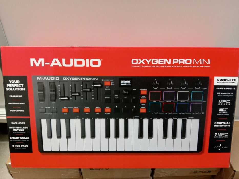 Midi Audio Controller Sigilat - M-Audio Oxygen Pro