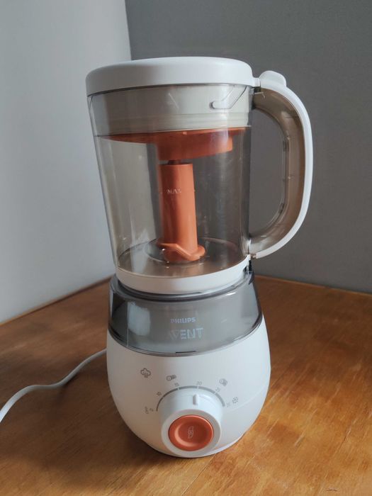 Philips Avent 2 în 1 – aparat gătit la abur + blender
