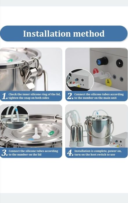 Maşină electrică de muls