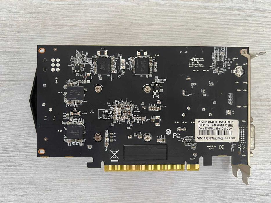 GeForce GTX 1050 Ti 4GB Игровая видеокарта