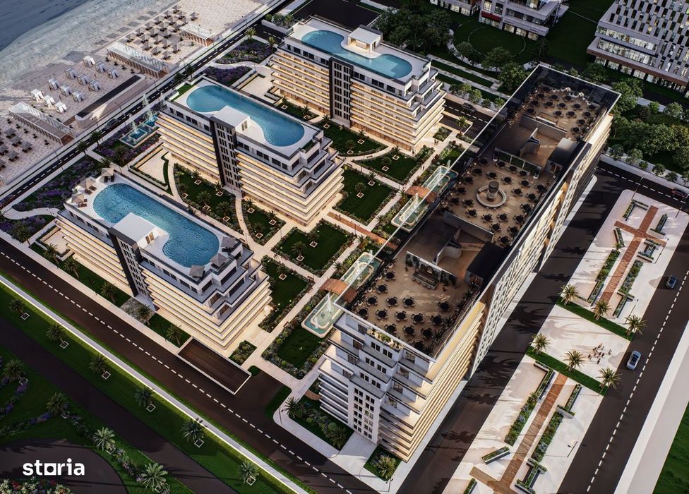 Oferta de investitie- Apartament cu trei camere - prima linie la mare