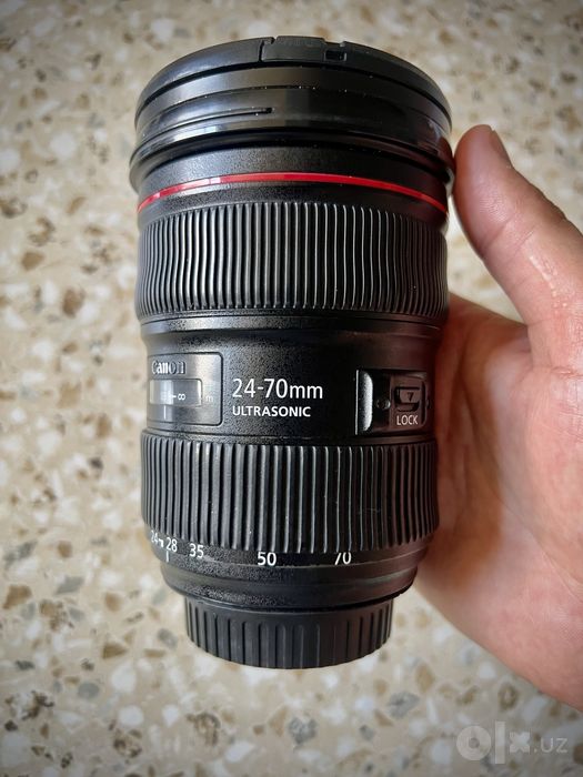24-70 2.8 f 2 pakalenya canon obektiv sotiladi 500$ foto iwlagan