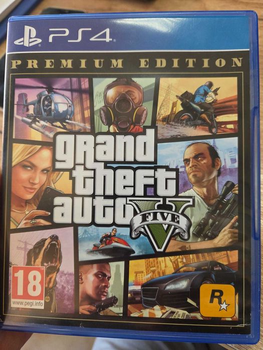 Играта Grand Theft Auto V (PS4)