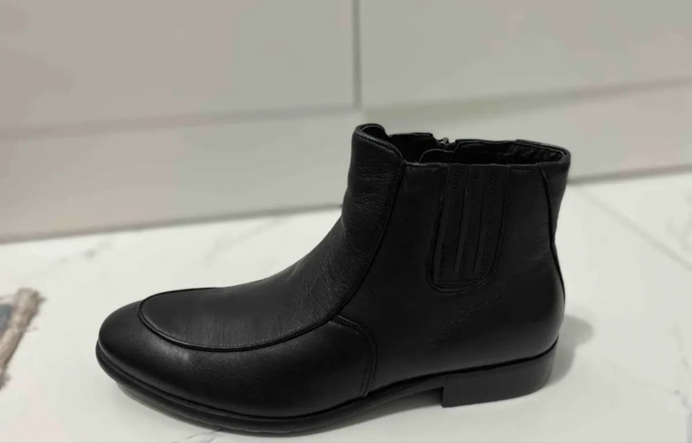 Мужские натуральные сапоги