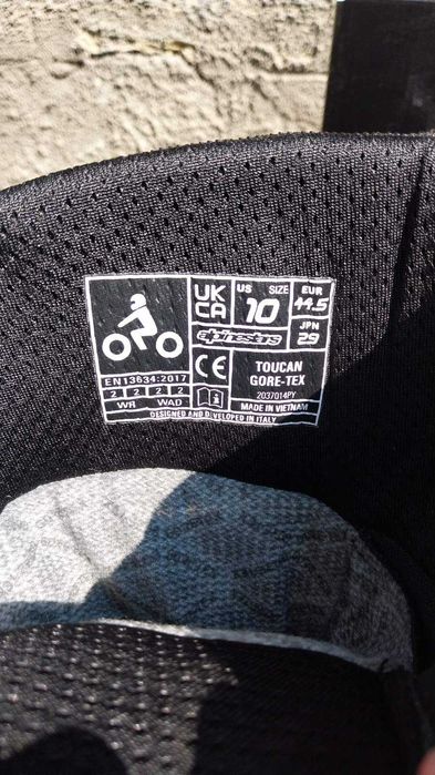 0884438093Мото ботуши Alpinestars Toucan Gore-Tex - 44.5 (Буквално НОВИ)