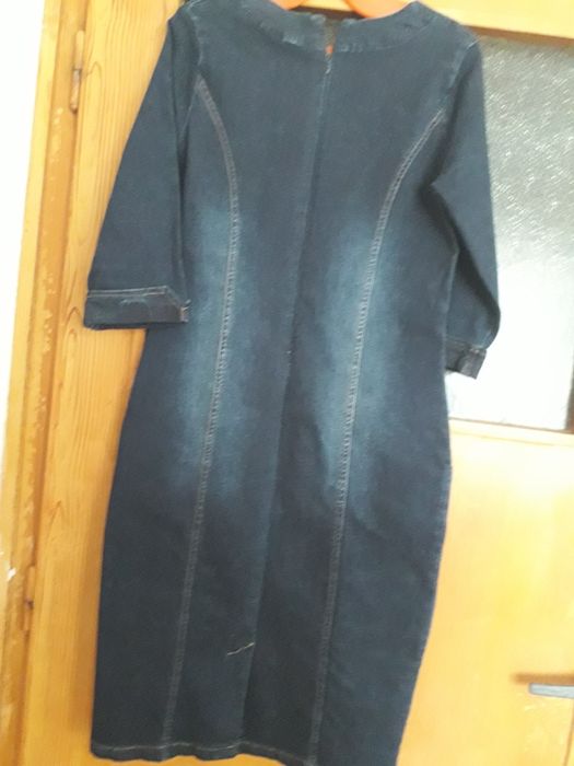 Дънкова елегантна рокля