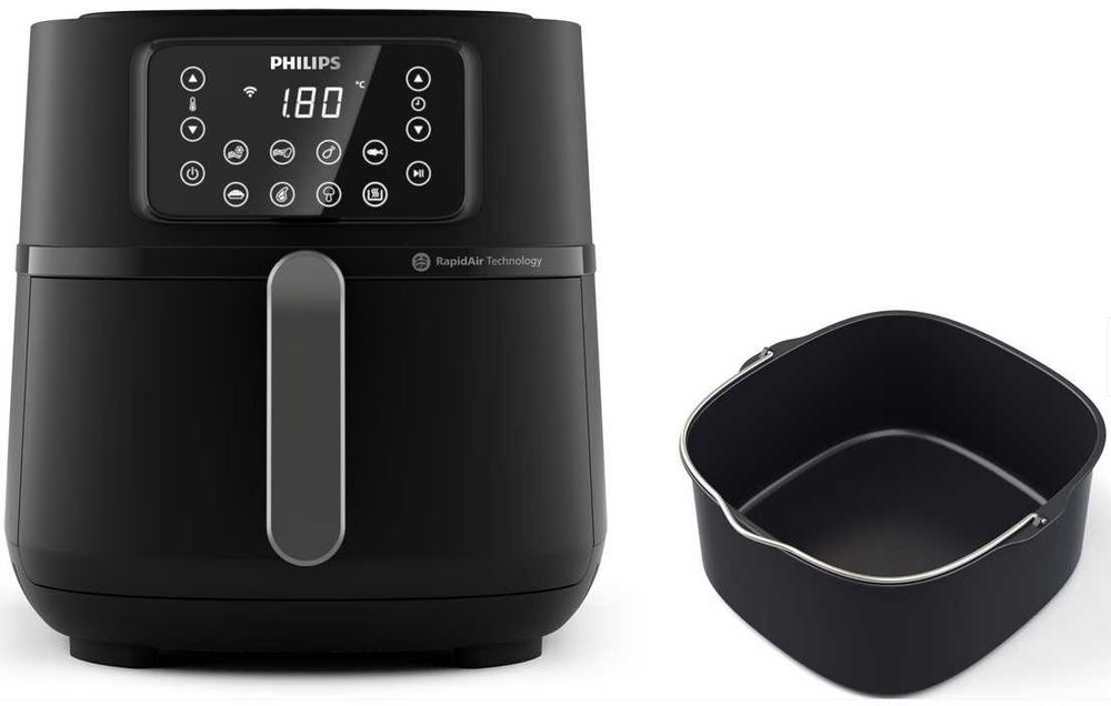 Airfryer Philips seria 5000 XXL, Wi-Fi, 7,2L (1,4Kg), nou in garantie