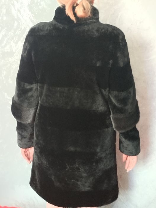 Шуба стриженный бобер б/у