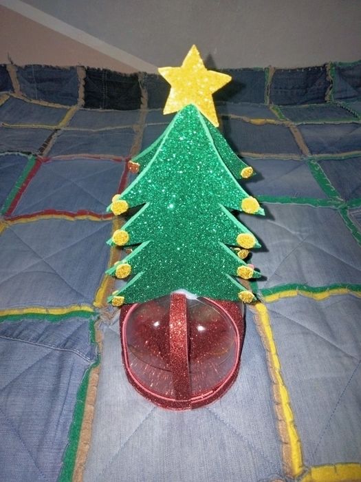 Поделка ёлка новогодняя
