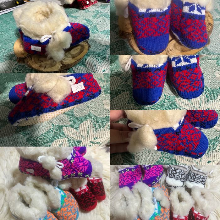 Papuci si botosi de casa