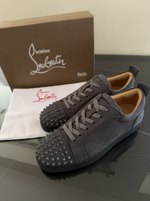 Grey Loubutin 43