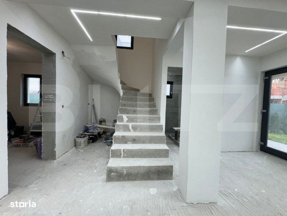 Casa de vanzare cu 5 camere, 135 mp utili si 388 mp teren, zona carpen