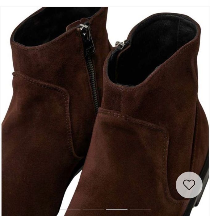 Нови мъжки боти HUGO (Hugo Boss), естествена кожа, №44