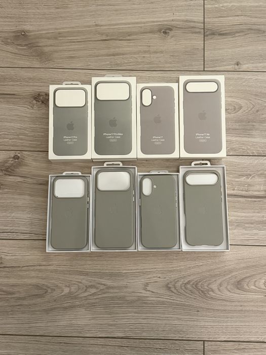 Husă iPhone 17/17Air/17Pro/17 ProMax din piele – MagSafe