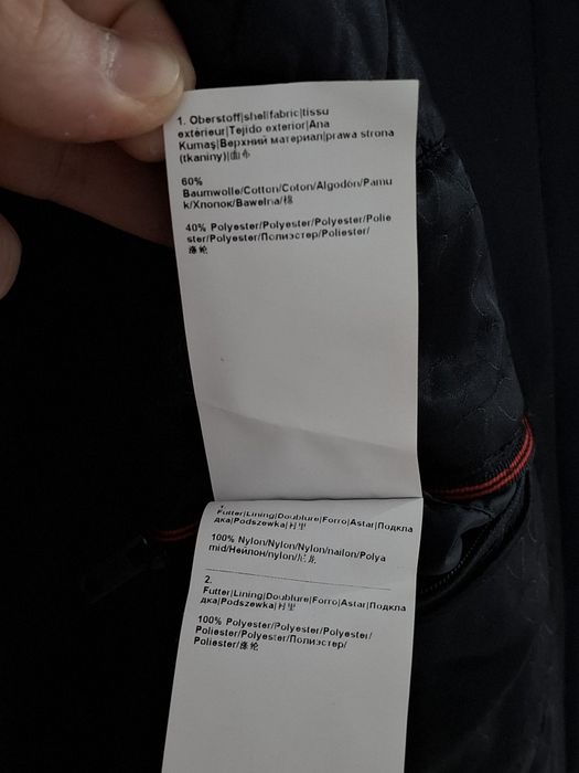 Geaca bărbați Strellson Lash-W mărime L neagra windproof matlasata