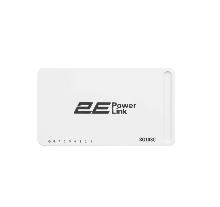 } Акция Коммутатор 2E PowerLink SG108C 8xGE, Гигабитный, неуправляемый