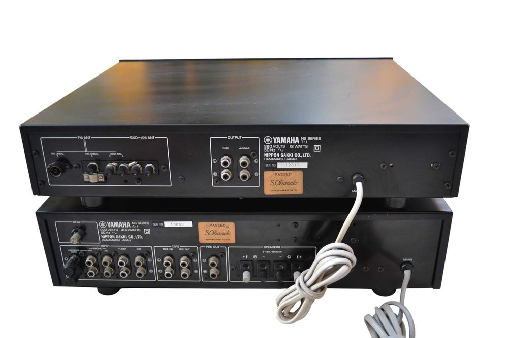 Amplificator Yamaha A 1 si Tuner Yamaha T 1 NS Series