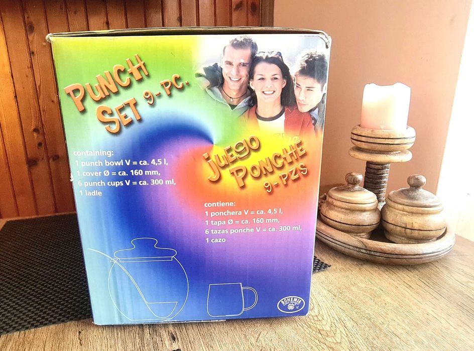 Комплект за напитки от 9 части ,,Bohemia" за пунш, чай, сокове 4.5L