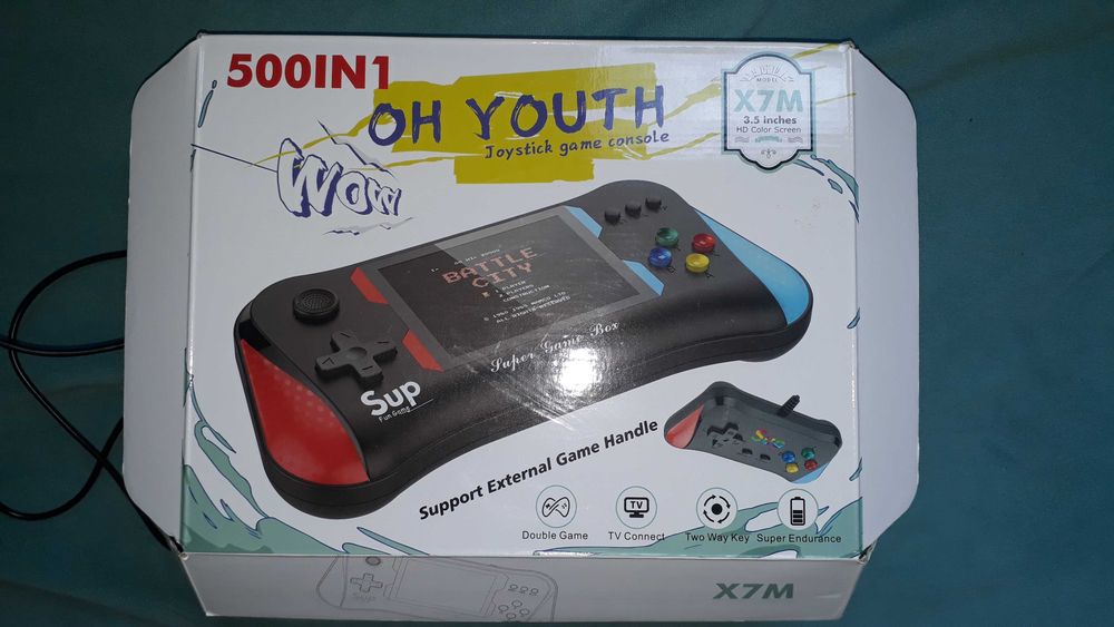 Електронна игра с 500 вградени игри X7M