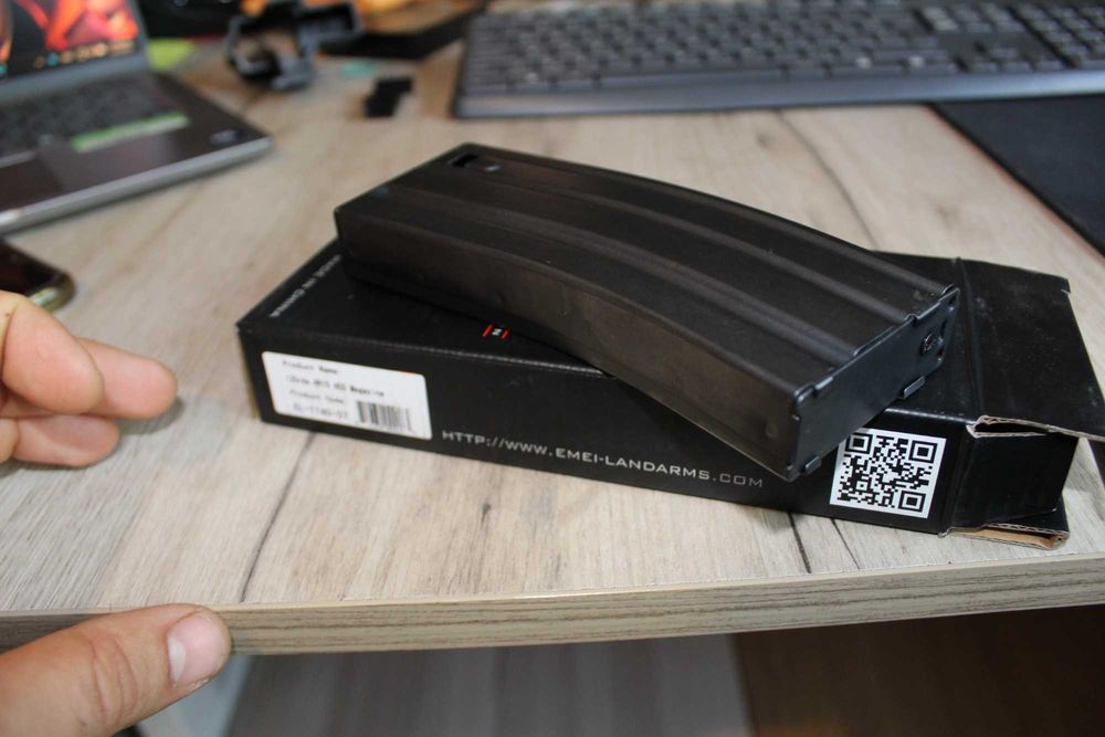 Airsoft пълнител e&l ar15 mid-cap 120rnd magazine,
