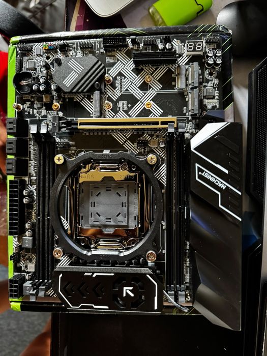 Kit placa de baza + 32gb ram ecc x99