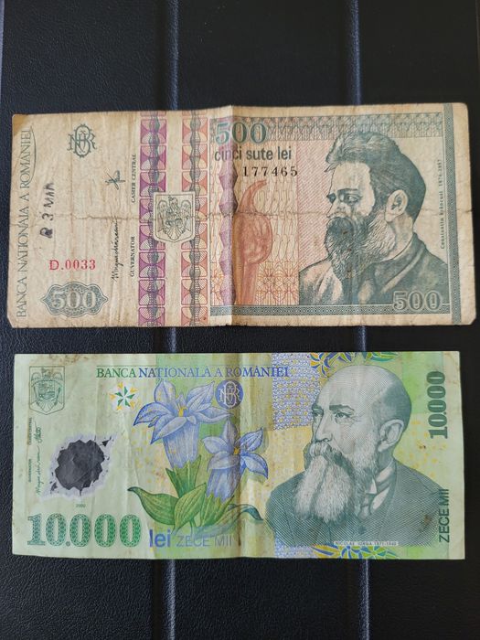 Vând diferite bancnote vechi