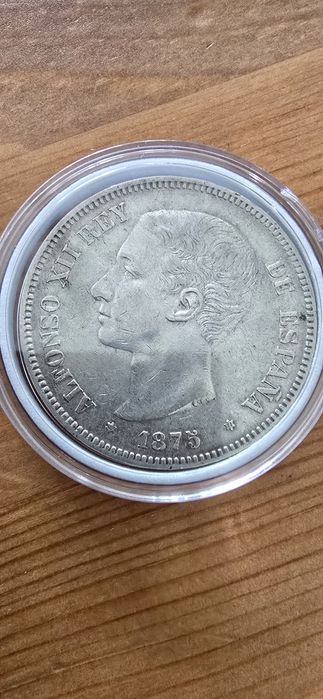 Сребърни монети 5 марки 5 песети 5 франка 5 лева