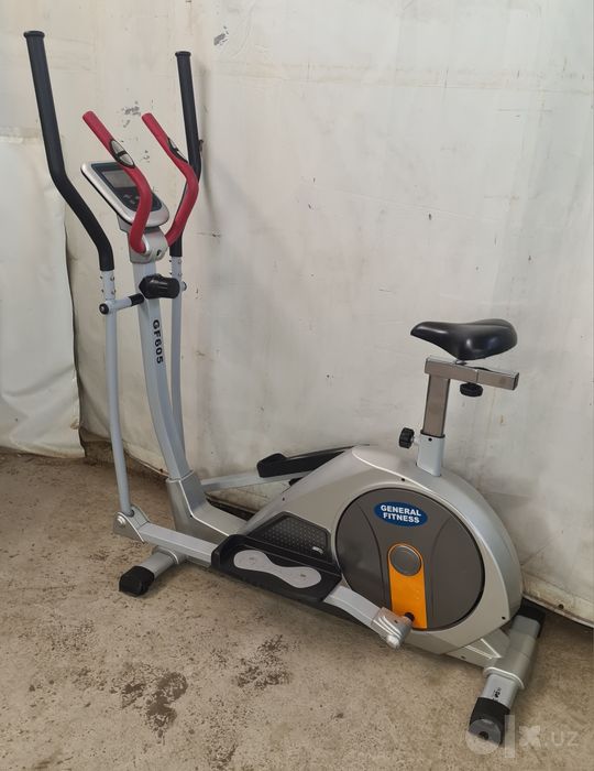 Велотренажёр + лыжи элипс "GENERAL-FITNESS"
