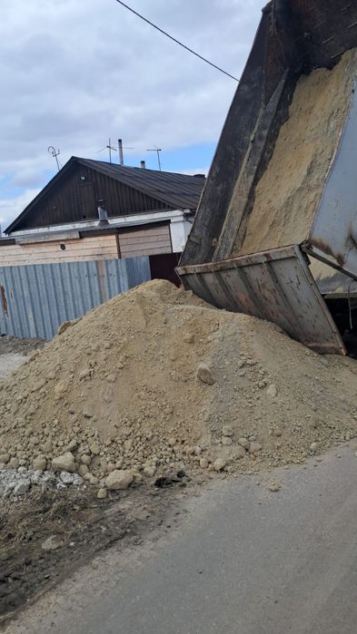 Доставим песок,глину,щебень ,грунт.